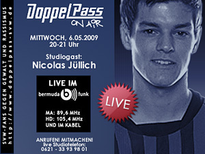 DoppelPass on Air: Studiogast Nicolas Jüllich